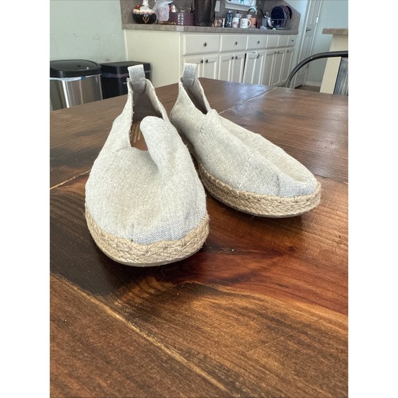 Toms Women's Size 9 Slip-On Shoes Canvas with Rope Sole New - Picture 4 of 6
